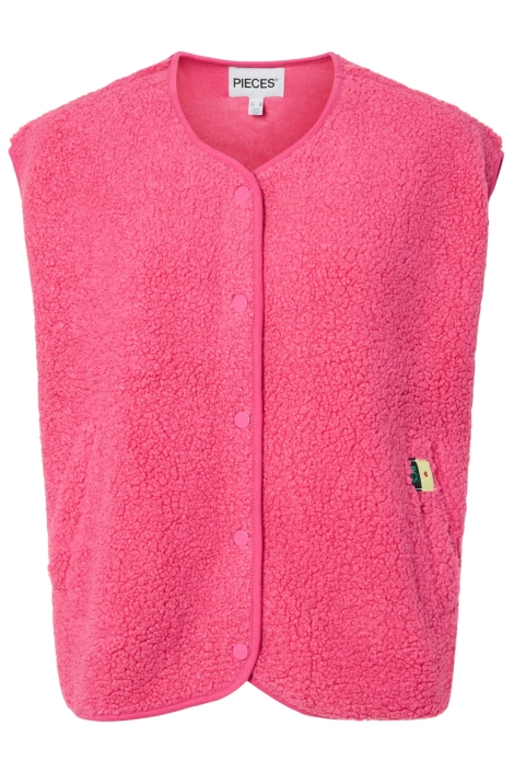 Pieces pckatty teddy vest bc